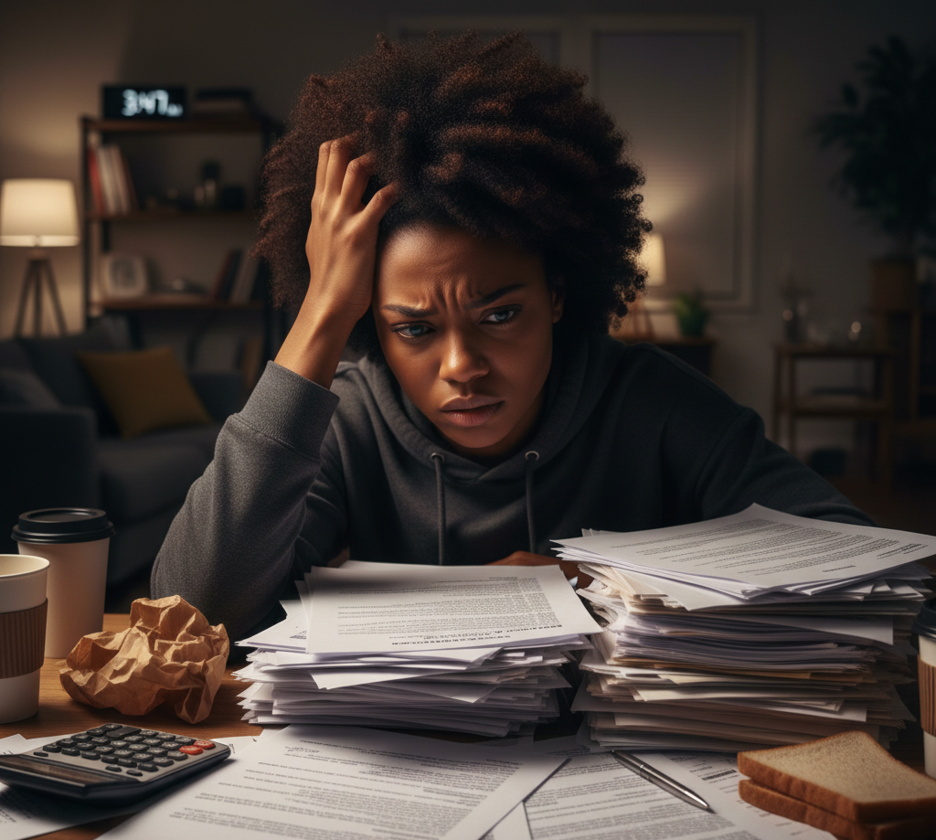 stressed